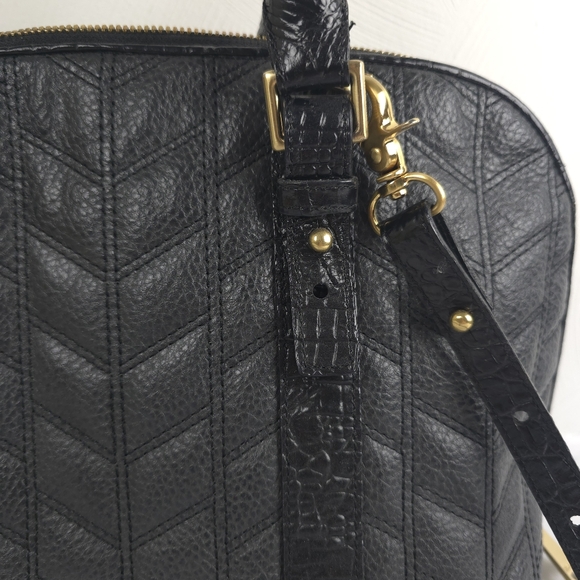 Brahmin Black Satchel Bag - Picture 3 of 15